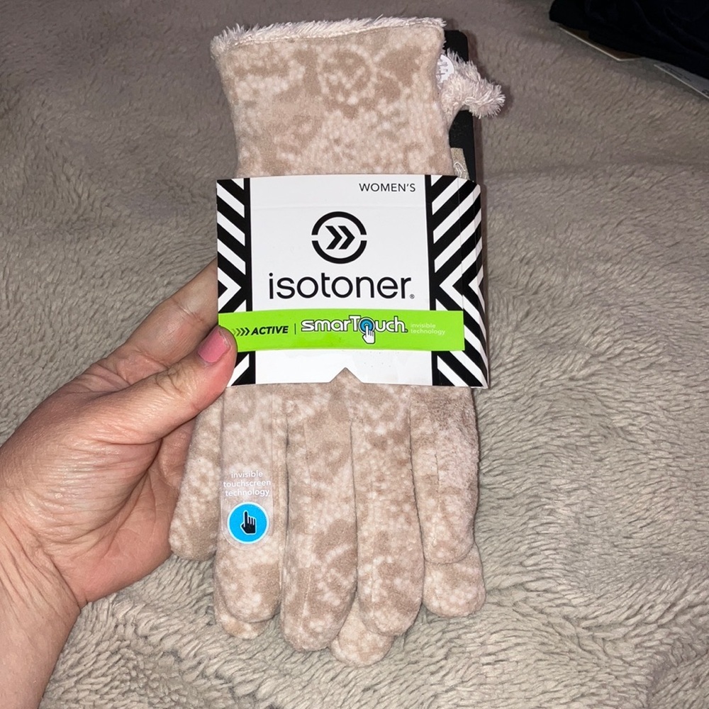 New Isotoner Women's SmartTouch Gloves - Picture 1 of 5